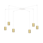 Emibig rippvalgusti TRAKER 6 WH/GOLD