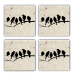Hermia Concept klaasialuste komplekt TBA103701947, 4-osaline