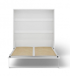 Seinale kinnitatav voodi Vivario L 160, 160x200 cm, valge