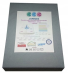 Veekindel lina elastse 80x160 Jersey 160g