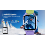 LAGENIO AI Kids Watch K9 4G Purple