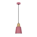 Candellux rippvalgusti Faro 50101259, roosa/puiduv&auml;rvi