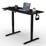 K&otilde;rgusreguleeritav laud Homestar Office Stand 140x60 cm must