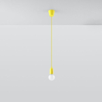 Sollux Lighting rippvalgusti Diego 1, kollane