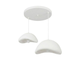 Opviq rippvalgusti Luna-40-50-T, valge