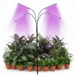LED taimede kasvulamp Springos GA0223 31&times;31&times;212 cm, 12 W, 4 paneeli