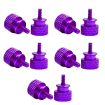 Alumiiniumist Arvutikorpuse Tiivakruvid Pickify, 10pcs 6-32 thread purple thumb screws