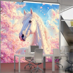 Elegantne Hobuse Taustakangas Pickify, 130*150cm/51inch&times;59inch