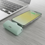 Akupank V&auml;line aku roheline USB-C &uuml;hendusega 5000 mAh SBS