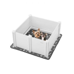 Ruumikas kutsikate hoolduspuur reguleeritava uksega &ndash; 98x98x46 cm