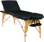 Massaažilaud BodyFit 3-osaline puidust XXL