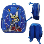 Sonic 3D EVA seljakott lasteaeda ja kooli, &uuml;he lahtriga, 32 cm
