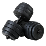 Hantelid FUNFIT GYM&FITNESS bituumenist, 40 kg