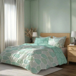 Eurofirany mikrokiust voodipesukomplekt PEQ-028, 220x200 cm, 3-osaline