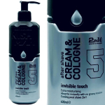 Nishman &ndash; Aftershave Cream & Cologne 2in1 Invisible Touch 5 &ndash; p&auml;rast raseerimist kasutatav kreem 400 ml, 400 ml