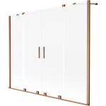 Vannisein Mexen Velar Duo, 180 x 150 cm, harjatud vask/matt klaas