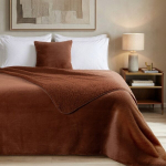 Eurofirany voodikate Nina, 170x210 cm, pruun
