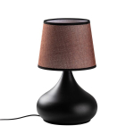 Opviq laualamp Bulbe - 15461, must/pruun