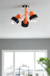 Asir laelamp 8993-6, oranž/must