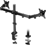 Monitori hoidja Kahe monitori alus BONTEC MDM002L, Dvigubas monitoriaus stovas BONTEC MDM002L