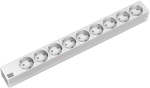 Bachmann 9-pesaga 2m alumiiniumist elektriliist, 1u Rack