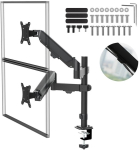 Monitori hoidja Toetust 2 monitorile - MACLEAN - MC-136 - gaasivedru - 17-32 tolli - 2&ndash;10 kg