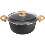 K&uuml;psetuspott - LAMART - NATUR LT1247 - Alumiinium - 24 cm - Mittesettuv - Kaas kaasas