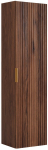 Vannitoa riputatav riiul, tamm-p&auml;hkel FLOW 35 x 27 x 136 cm