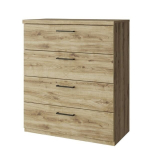 Komoda Doorset 4S, pruun