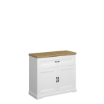 Kummut Riva 2D1S, valge/pruun