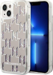 Karl Lagerfeld KLHCP14MLMNMS iPhone 14 Plus 6.7 kaan sidabrine / sidabrine Liquid Glitter Monogram