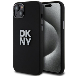 DKNY DKNY Liquid Silicone Metal Logo - Etui iPhone 15 / 14 / 13 (czarny)