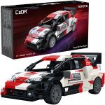 CaDA konstruktsiooniklotsid v&otilde;idus&otilde;iduauto Toyota GR Yaris Rally1 317 elementi, uniwersalny