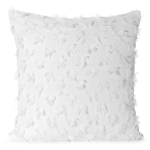 &Scaron;ifoonist padjakate 45x45 cm valge pomponitega &ndash; AURELIA