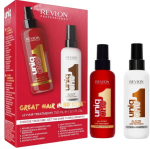 Juuksehooldustoodete komplekt kahjustatud juustele Revlon Professional UniqOne Hair Treatment Duo Pack
