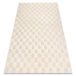 DUNE 2838 vaip kreem &ndash; ​​geomeetriline, malelaud, struktuur, 180x270 cm