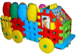 Ehitusplokid Bowling veoauto - Macyszyn Toys