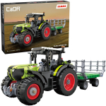 CaDA ehitusklotsid Claas Arion 660 traktor, 448 osa, uniwersalny