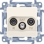 Simon 10 tagumine antenni pesa Rtv-sat, kreem