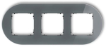 Karlik Icon 3-kohaline raam, hall, klaasiefekt