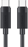 USAMS 60W USB-C - USB-C kaabel 1M telefonide kiireks laadimiseks