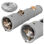Kassitunnel-m&auml;nguasi ja hubane pesa + pall, 120 cm, 2-&uuml;hes