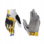 Leatt Mtb 4.0 Lite kullaga rattakindad, suurus S, valge/kuldne/must