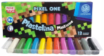 Plastiliin Astra Pixel 12 v&auml;rvi, kooli jaoks