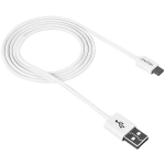 Telefonijuhe Canyon CNE-USBM1B, USB 2.0 / micro USB, 1 m, valge