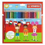 V&auml;rvilised pliiatsid&nbsp;Stabilo Color 30 v&auml;rvi