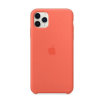 Telefoni&uuml;mbris Apple iPhone 11 Pro Max Silicone Cover Clementine (Orange)