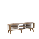 TV laud Kalune Design Ionis, tamm/valge