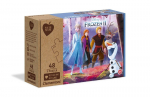 Pusle komplekt Clementoni J&auml;&auml;kuninganna 2 (Frozen 2), 3x48 o.