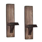 Kahe seinariiuli komplekt Raf248, pruun